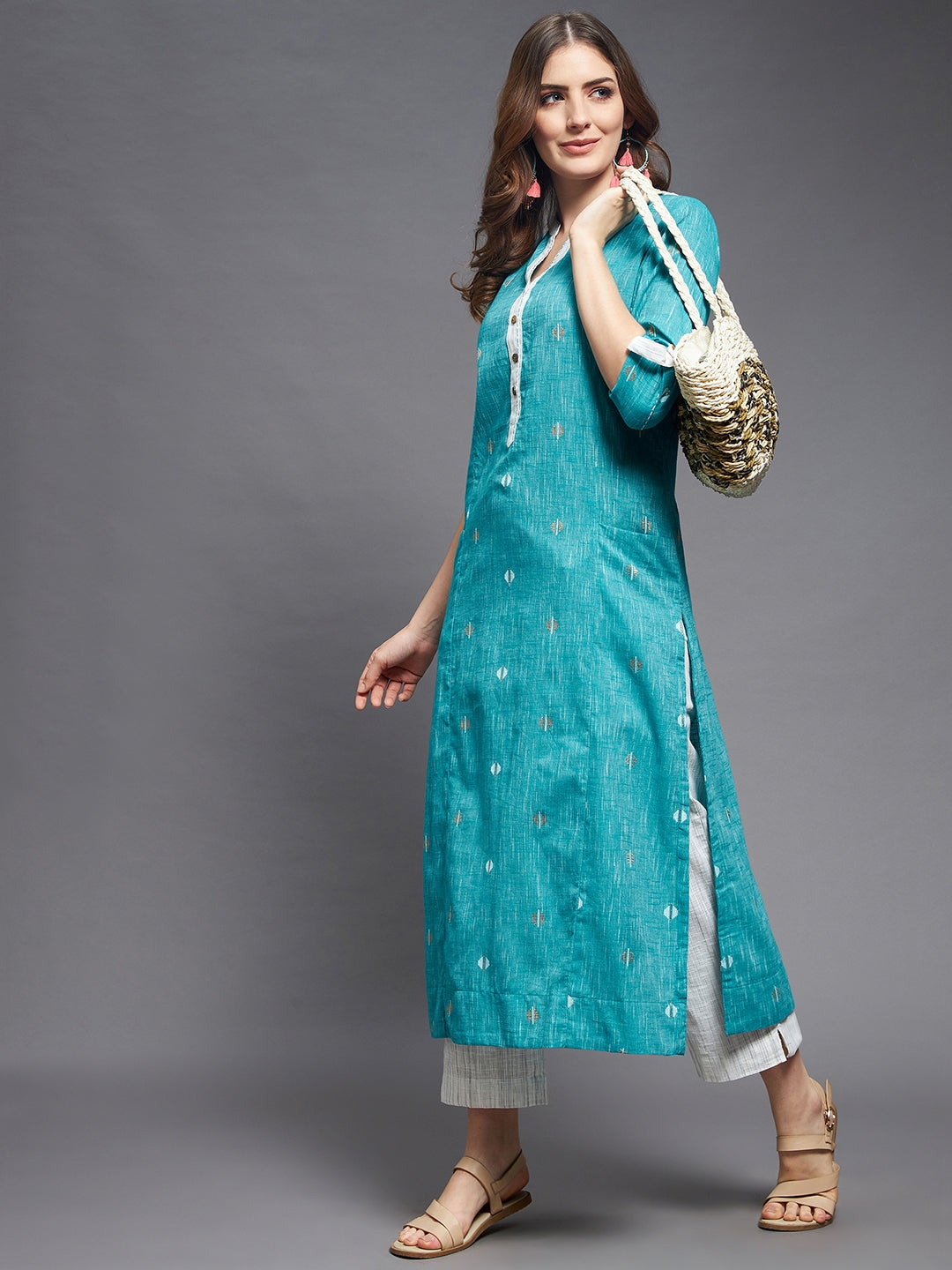 Pure South Cotton Kurti at Rs.849/Piece in surat offer by Global Enterprise